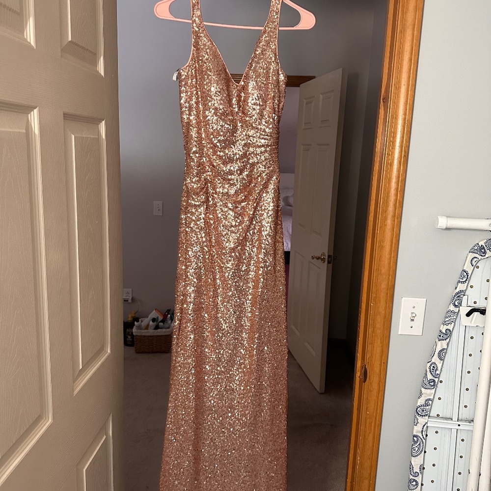 Rose Gold Formal Dress